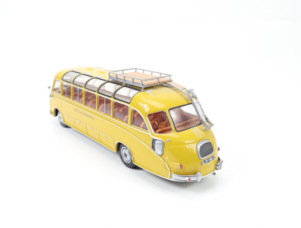 Minichamps 006208 Modellauto Postbus Setra S8 "Deutsche Bundespost" (1953) 1:43