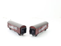 Roco H0 4329 Güterwagen 2-tlg. Leig-Einheit 218 065 / 218 066 DR