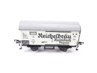 Fleischmann H0 Güterwagen Kühlwagen "Reichelbräu" 1211 DB / Blech
