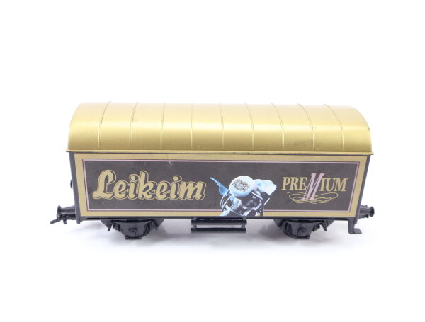 Hümmer H0 gedeckter Güterwagen Bierwagen "Leikeim Premium" NEM