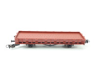 Piko H0 offener Güterwagen Niederbordwagen Rungenwagen / NEM