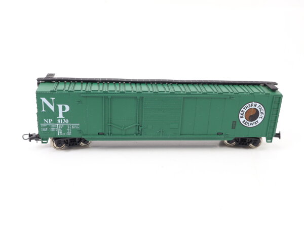 Mehano H0 US Güterwagen Gepäckwagen Begleitwagen "Boston and Maine" 1996 rot