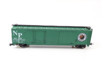 Mehano H0 US Güterwagen Gepäckwagen Begleitwagen "Boston and Maine" 1996 rot