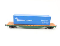 Mehano H0 Güterwagen Containertragwagen mit Container "Conrail Trail Van" 201025