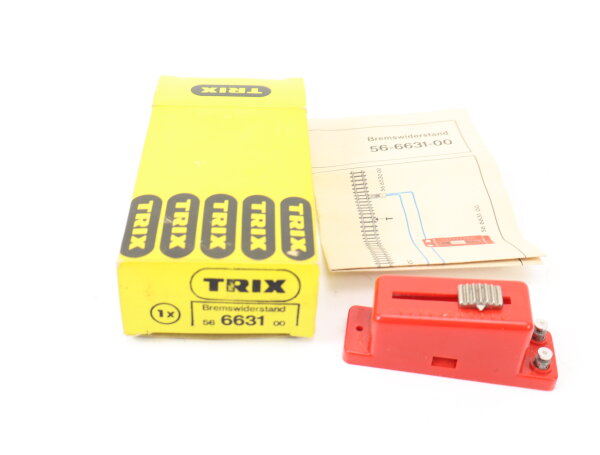 Trix 56 6631 00 Zubehör Steuerpult Bremswiderstand rot