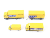 Herpa H0 006790 Modellauto Set Fahrzeuge der Deutschen Post 2002 Edition 2 1:87