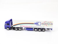 Herpa Exclusiv Serie H0 93-01 Iveco Turbo Koffer-Sattelzug Telekom Kabelanschluß