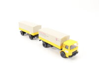 Wiking H0 PMS 80-02 aus Set Modellauto MAN Planenlastzug "Deutsche Telekom" 1:87