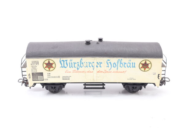Märklin H0 4666 Güterwagen Bierwagen "Würzburger Hofbräu" 082 0 689-6 DB