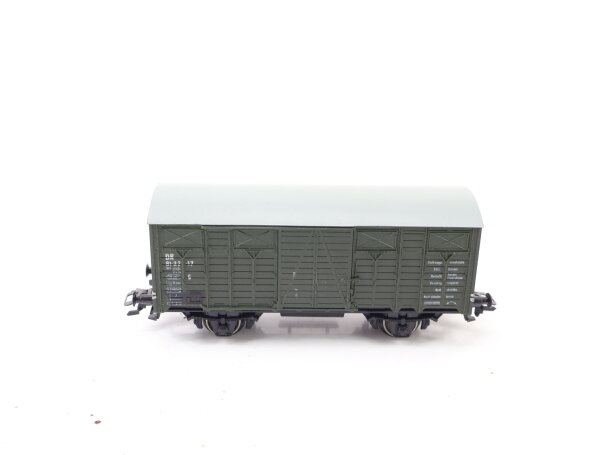 Piko H0 5/6449/012 gedeckter Güterwagen 81-32-17 grün DR / NEM / AC