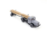 Wiking H0 3390 Modellauto Langholz-Transporter Büssing 8000 1:87