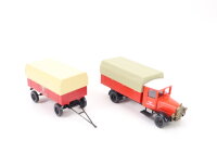 Roskopf H0 85-02 aus Set Modellauto LKW MB Lastzug P/P Deutsche Reichspost 1:87