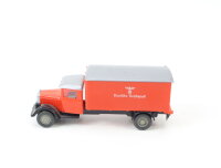 Wiking H0 3422/1 Modellauto LKW MB L 2500 "Deutsche Reichspost" 1:87