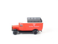 Roskopf Nostalgie H0 Modellauto LKW MB L5 Kasten "Reichspost" 1:87