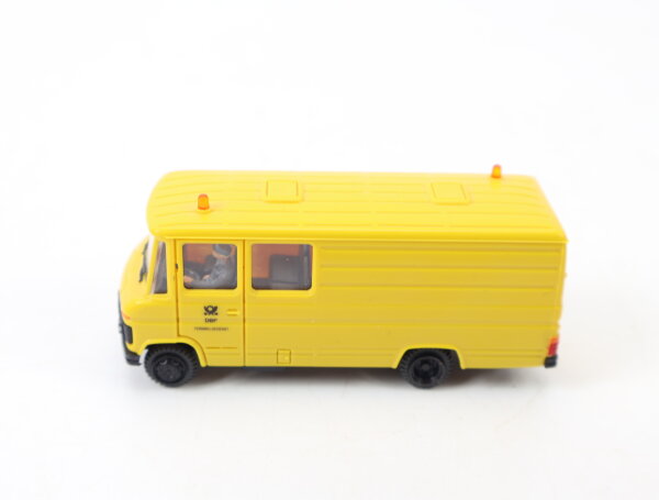 Preiser H0 38007 Modellauto PKW Transporter MB L508 Kasten "DBP Fernmeldedienst"
