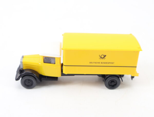 Wiking H0 3422 Modellauto LKW MB L 2500 "Deutsche Bundespost " 1:87