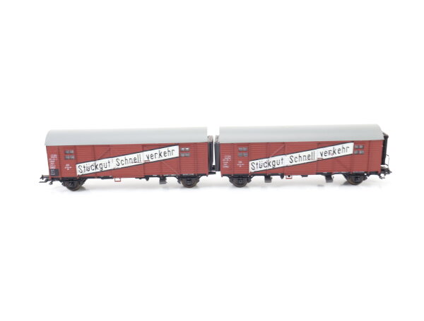 Sachsenmodelle H0 16007 Güterwagen "Stückgut-Schnellverkehr" DR / NEM / AC