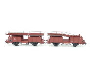Märklin H0  Güterwagen Doppel-Autotransportwagen unbeladen 633 240 DB / NEM