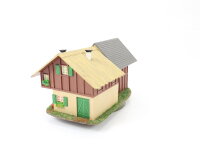 Spur H0 Gebäude Haus mit Wasserrad Wassermühle