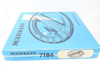 Märklin H0 7186 elektrische Drehscheibe mit Stellpult für M-Gleis / Blech OVP