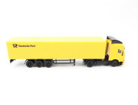Schuco H0 23601 Modellauto LKW Iveco Eurotech Koffersattelzug "Deutsche Post"