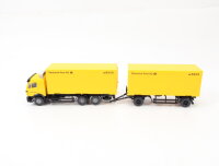 Wiking H0 LKW Wechselkoffer-Hängerzug MB 2544 SoMo...