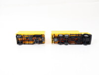 Wiking H0 LKW Wechselkoffer-Hängerzug MB 2544 SoMo "Deutsche Post 9550" 1:87