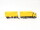 Wiking H0 LKW Wechselkoffer-Hängerzug MB 2544 SoMo "Deutsche Post 9550" 1:87
