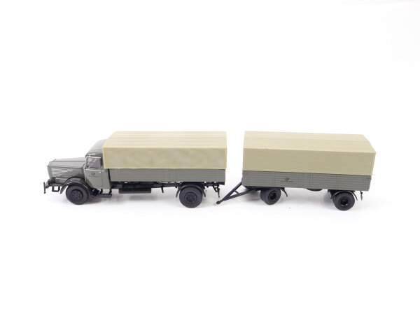 Brekina H0 Serie 10 Modellauto LKW Büssing 8000 "Deutsche Bundespost" 1:87