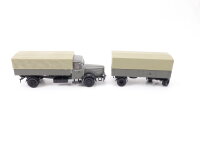 Brekina H0 Serie 10 Modellauto LKW Büssing 8000 "Deutsche Bundespost" 1:87