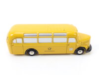 Schuco Piccolo Modellauto PKW MB Bus Postbus "Deutsche Bundespost" 1:90 / Guss