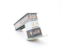 Spur H0 Gebäude Bahnbetriebswerk Stellwerk Reiterstellwerk