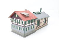 Faller H0 131287 Gebäude Lokschuppen mit Haus 1-ständig