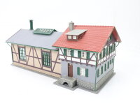 Faller H0 131287 Gebäude Lokschuppen mit Haus 1-ständig