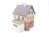 Faller H0 Gebäude Fachwerkhaus Altstadthaus mit Restaurant Linde