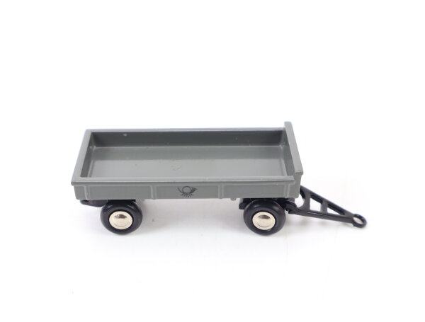 Schuco Piccolo 757 Modellauto Anhänger Trailer Kippanhänger "Posthorn" 1:90 Guss