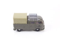 Brekina H0 PKW VW T1 Pritsche/Plane mit Dachträger "DBP Fernmeldedienst" 1:87
