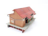 Vollmer H0 V600 Gebäude Güterschuppen Lagerhaus Lagerhalle / gebaut