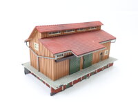 Vollmer H0 V600 Gebäude Güterschuppen Lagerhaus Lagerhalle / gebaut