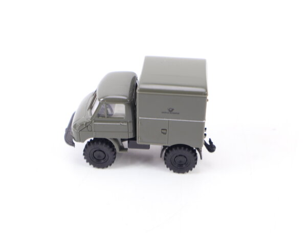 Brekina H0 Modellauto aus Set LKW Unimog 411 Koffer "Deutsche Bundespost" 1:87