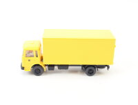 Wiking H0 18552 Modellauto LKW MAN Post Koffer gelb...