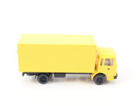 Wiking H0 18552 Modellauto LKW MAN Post Koffer gelb...