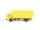 Wiking H0 18552 Modellauto LKW MAN Post Koffer gelb 1:87