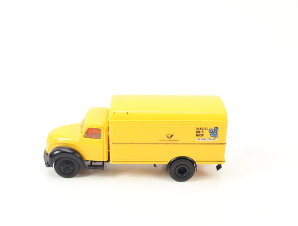Brekina H0 4216 Modellauto LKW Magirus Deutz Koffer "Deutsche Bundespost" 1:87