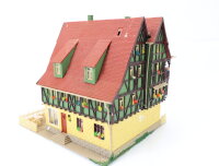 Vollmer H0 29253 Gebäude Stadthaus Altstadthaus mit Cafe - Bistro / Licht