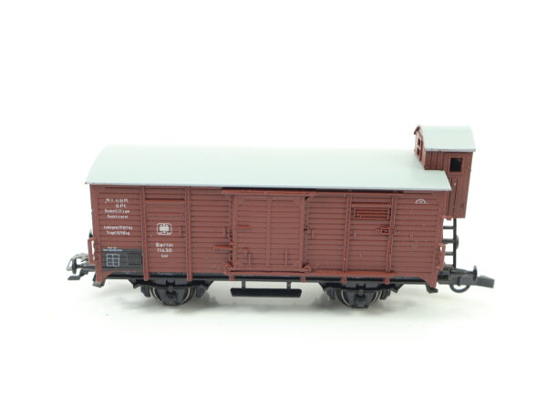 Piko H0 5/6436/014 gedeckter Güterwagen Gml Berlin 11430 braun K.P.E.V. NEM / AC