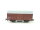 Piko H0 gedeckter Güterwagen Tonnendach schwarz 271 401 SNCF NEM / AC