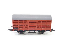 Piko H0 5/128-01 Güterwagen Verschlagwagen Viehstransporter 23-01-18 DR / NEM
