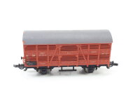 Piko H0 5/128-01 Güterwagen Verschlagwagen Viehstransporter 23-01-18 DR / NEM