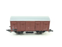 Piko H0 gedeckter Güterwagen Tonnendach schwarz 271 401 SNCF NEM / AC
